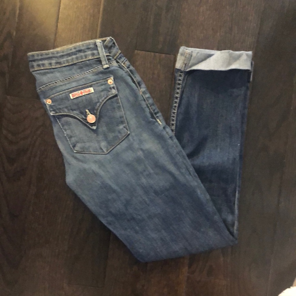 Hudson straight leg jeans